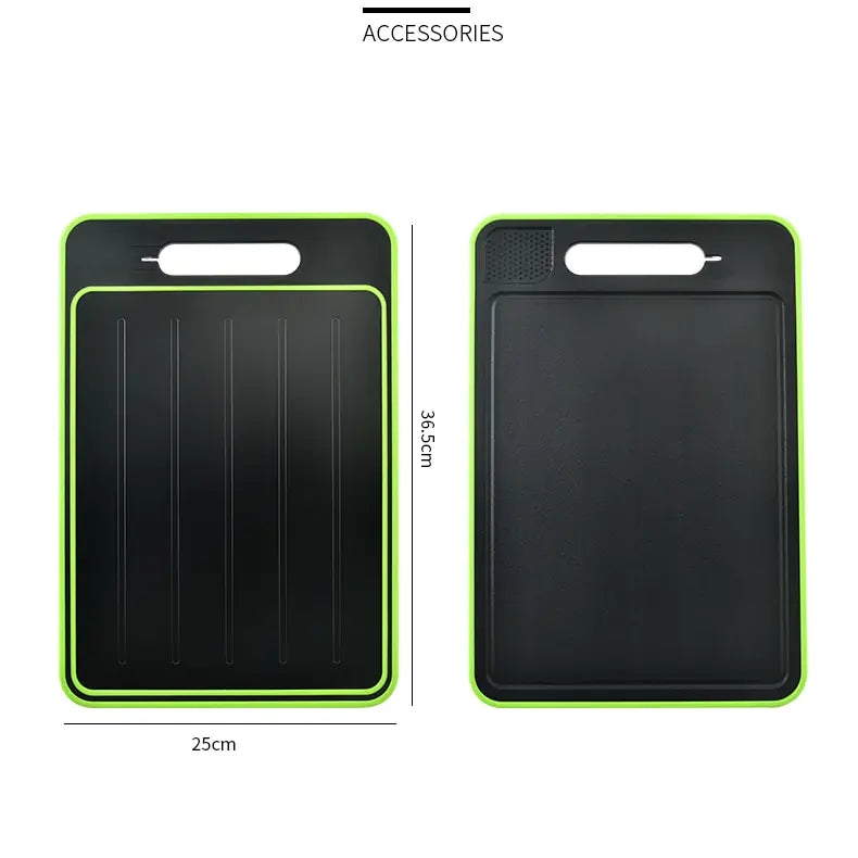 4-in-1 multifunctionele dubbelzijdige snijplank